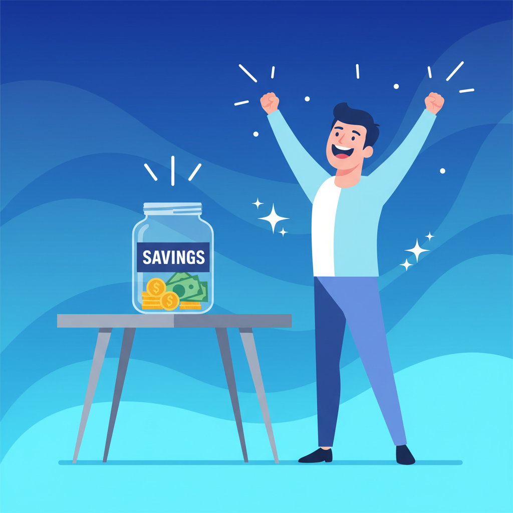 illustration showing broke money mindset vs wealth mindset