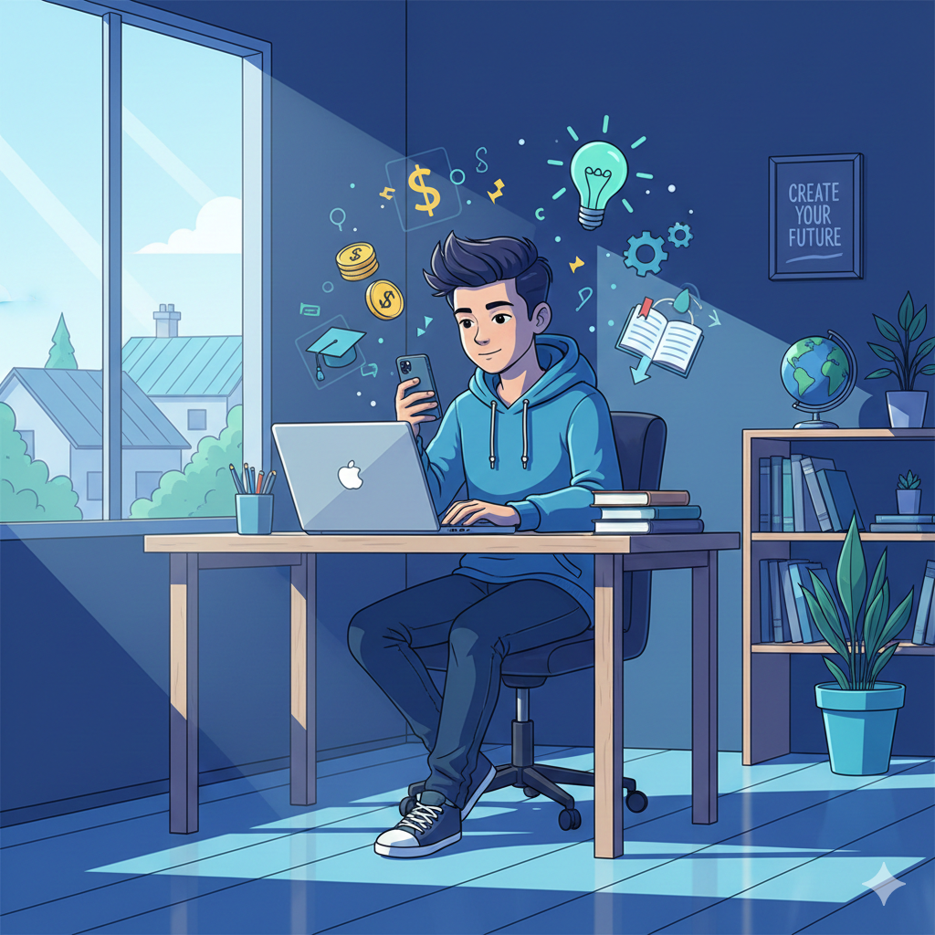 how to make money from home as a teenager