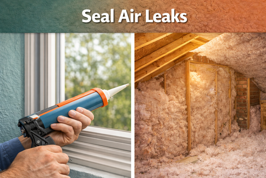 Seal Air Leaks