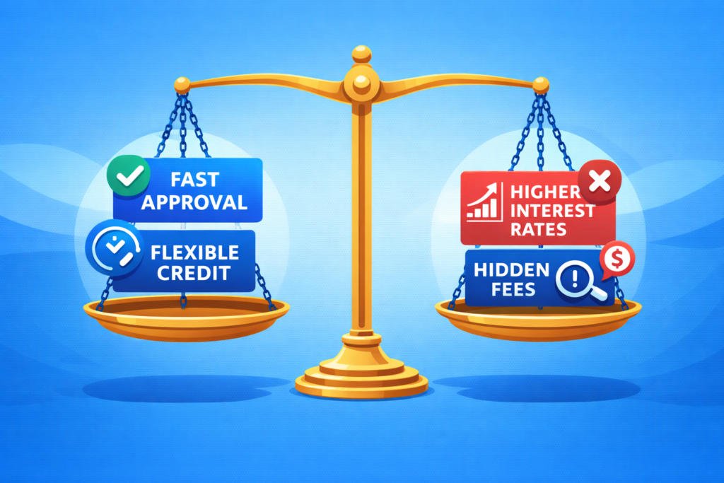 pros and cons of in house financing advantages and disadvantages illustration